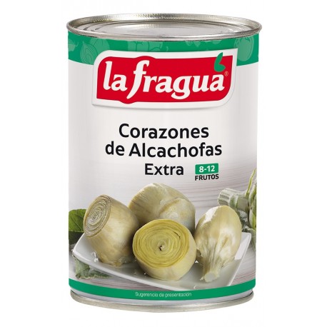Alcachofa Entera Extra lata 8/12 500 ml. La Fragua