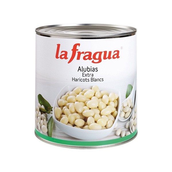 Alubia Blanca La Fragua Extra cocida 3 kg.