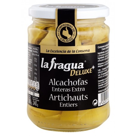 Alcachofa La Fragua Deluxe Entera Extra de Tudela 8/10 T/445