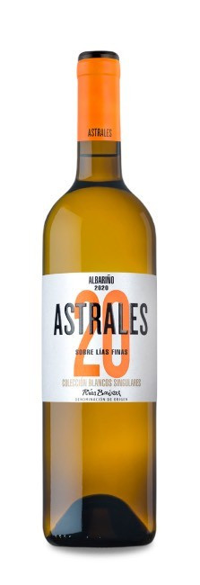 Rias Baixas, Los Astrales 100% Albariño Sobre Lias 2020 75 cl.