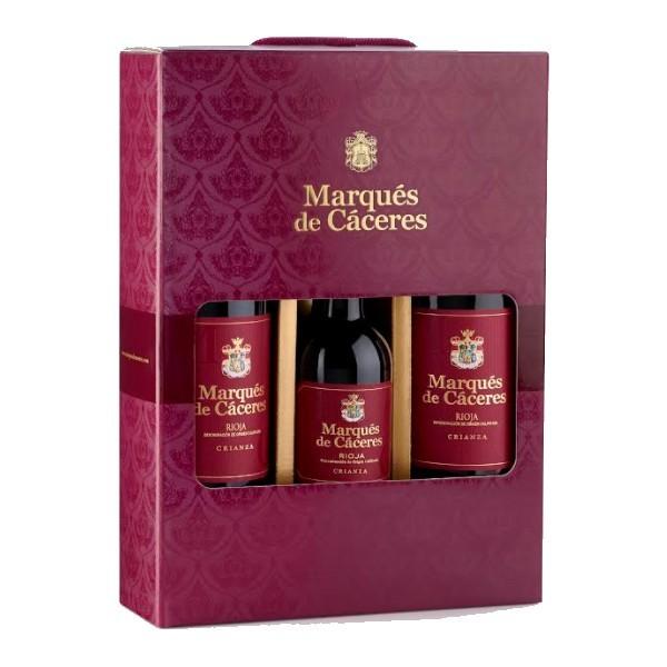 Marques de Caceres Crianza 2018 Estuche 3 b. x 75cl. Rioja