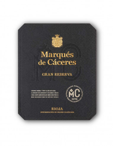 Rioja, Tinto Marques de Caceres GRAN RESERVA 2014 75 cl.