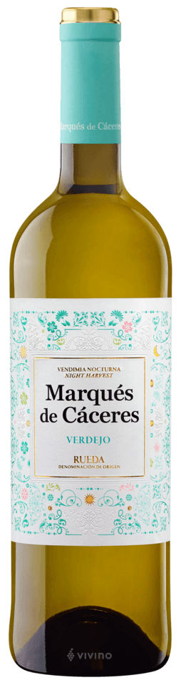 Rueda, Blanco Marques de Caceres 2021 375 ml. esta malo