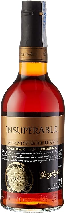 Brandy Insuperable Solera Reserva 8 años 36º 70 cl. Gonzalez Byass