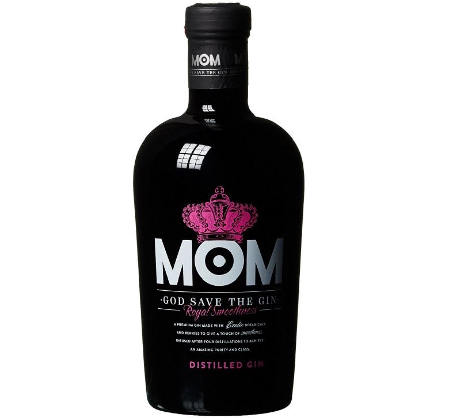 Gin Mom God Save 39,5º 70 cl. Inglesa 4 destilaciones