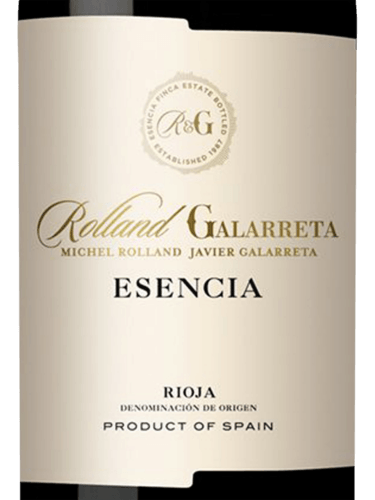 Rolland Galarreta Esencia 2012 75 cl. Cepas + 60 años Rioja