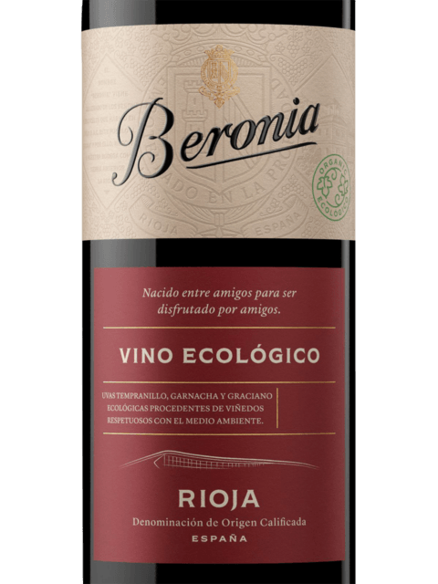 Rioja, Tinto Beronia Crianza Ecologico 2018 75 cl.