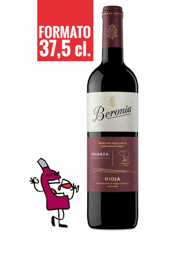 Beronia Crianza 2017 375 ml. Rioja