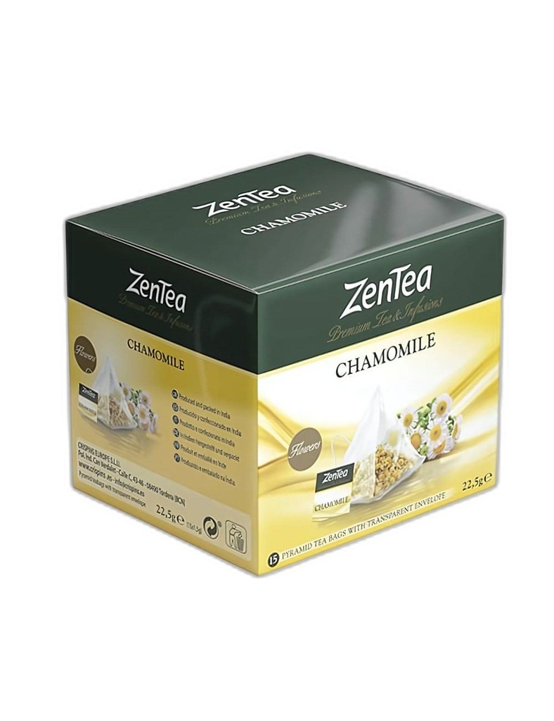 Infusión Zentea Pyramid 15 u. Chamomile Manzanilla