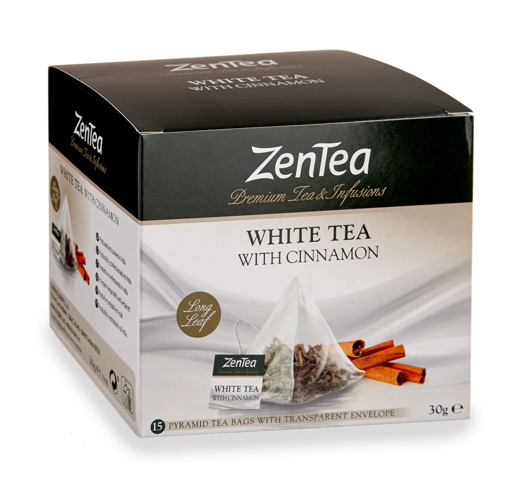 Infusión Zentea Pyramid 15 u. White Tea With Cinammon