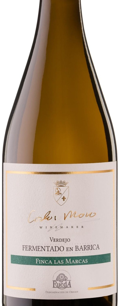 Rueda, Blanco Finca Las Marcas Carlos Moro (CM) Fermentado en Barrica 2018 75 cl.