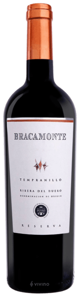 Bracamonte Reserva 2009 75 cl. Ribera