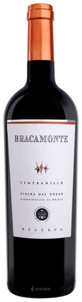 Ribera, Tinto Bracamonte Reserva 2009 75 cl.