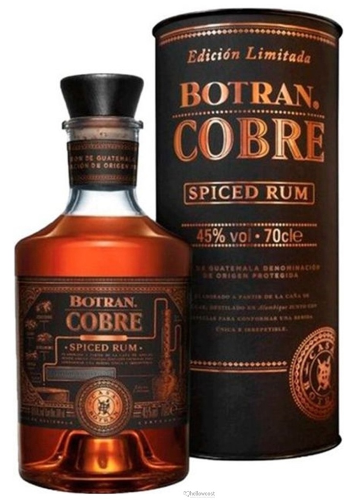 Ron Botrán Cobre de Guatemala 40º 70 cl.