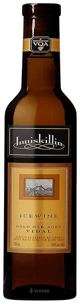 Canada, Vino de Hielo Dorado Envejecido (Inniskillin) Vidal 2014 375 ml.