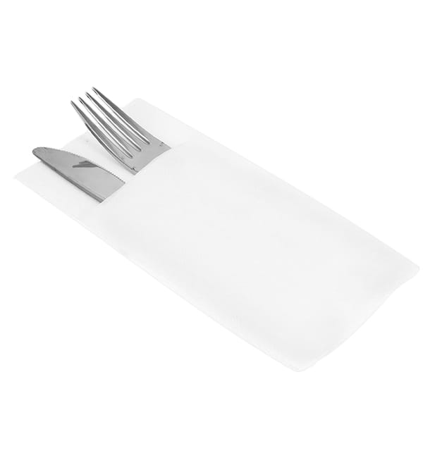 Servilleta Papel 30x40 Canguro 60 u. Blanca (portacubiertos)