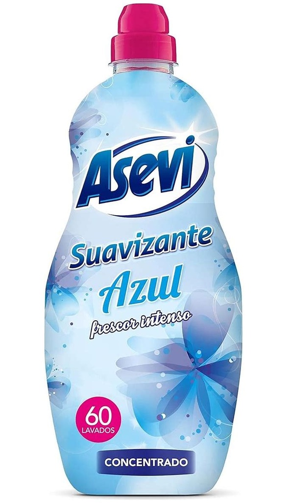 Suavizante Asevi Frescor Intenso Azul Vital 60 lav.