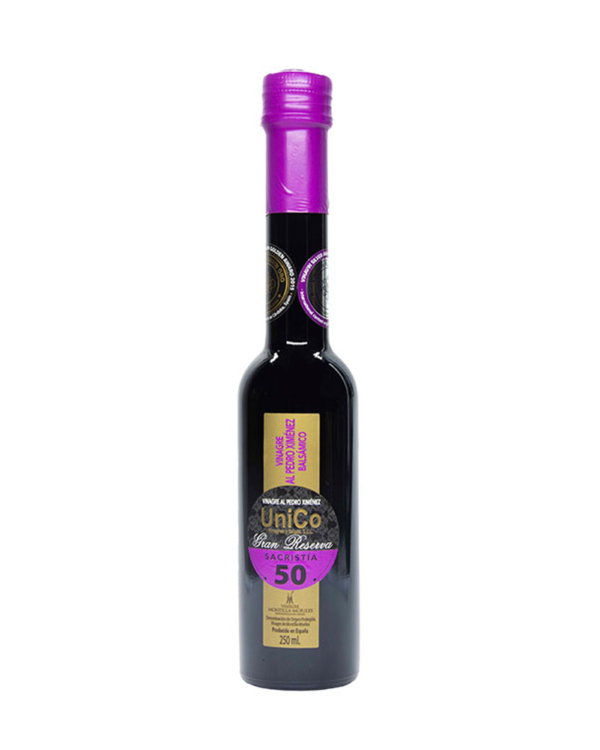 Vinagre Gran Reserva 50 Balsámico al P.X. 6º UniCo 250 ml.