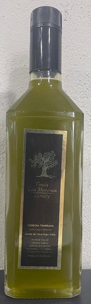 Aceite AOVE Finca Las Morenas 500 ml. Vidrio