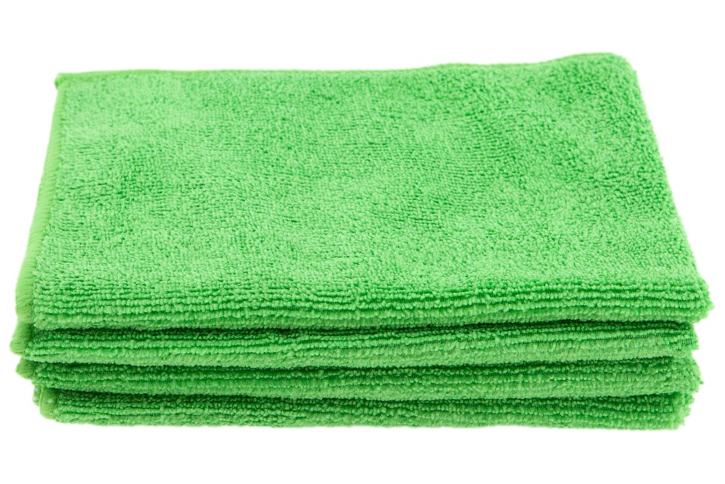 Bayeta Microfibra Teck-X 30x40 Set 4 u. Pamex Verde