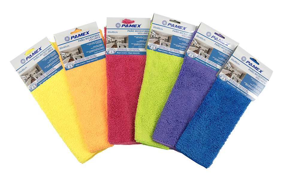 Bayeta Microfibra 30x40 Pamex Especial Volumen u.
