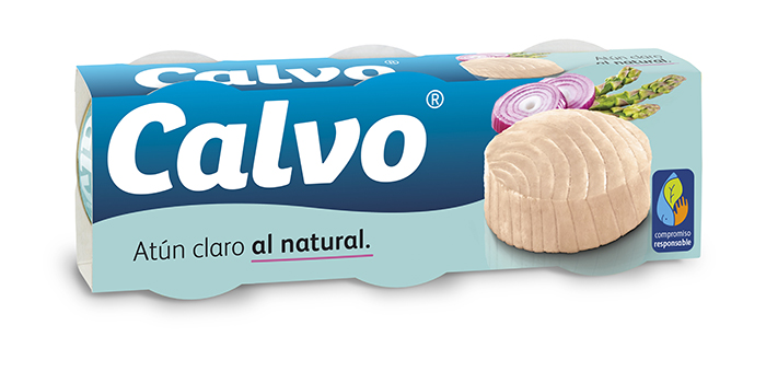 Atún Calvo Claro Girasol pack-4x52 gr. (marcado)