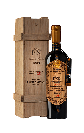 Don PX Convento Ginés Liébana 1943 75 cl. 15.5º Toro Albala Montilla-Moriles