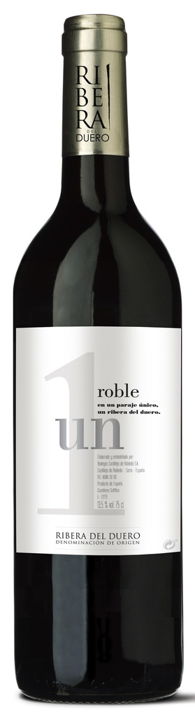 Ribera, UN Roble Ribera del Duero 75 cl.