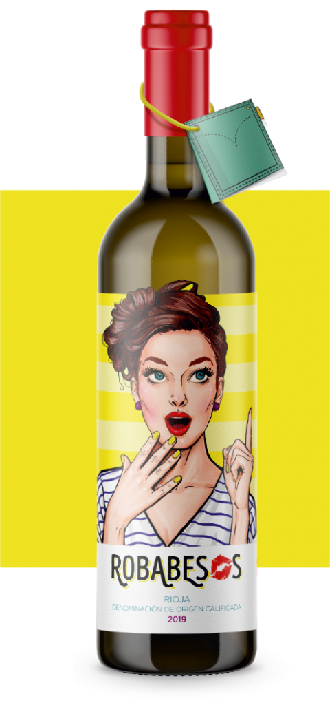 Semidulce Blanco Robabesos 2023 75 cl. Rioja