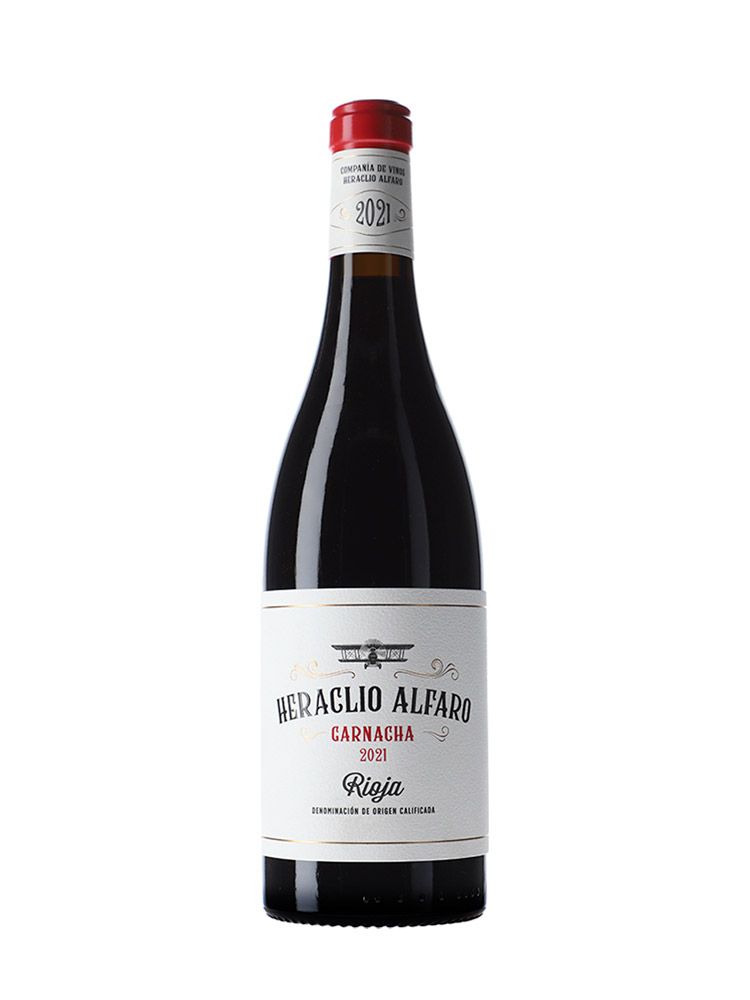 Rioja, Crianza Heraclio Alfaro 2021 75 cl.  100% Garnacha