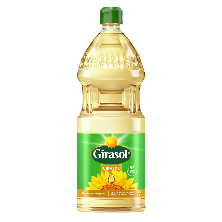 Aceite Girasol botella 1 L. caja 15 b.