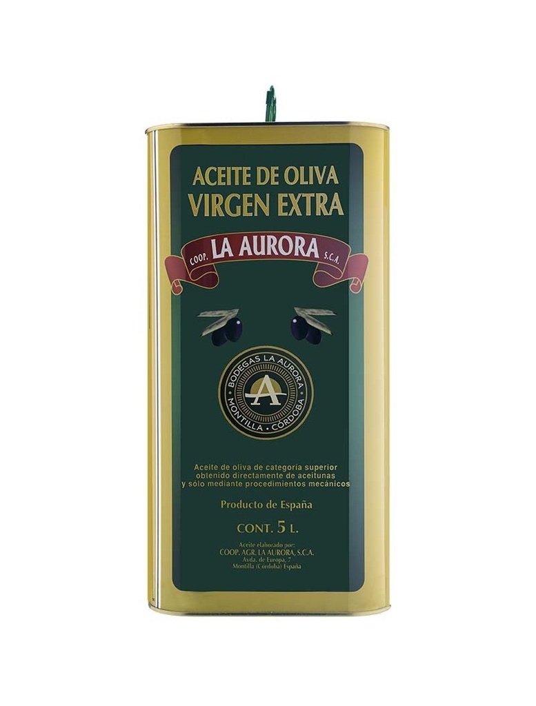 Aceite O.V.E. La Aurora Lata 5 L.