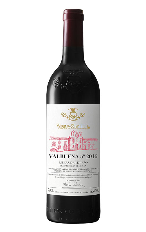 VALBUENA 5º Vega Sicilia Reserva 2021 75 cl. Ribera