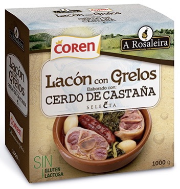 Lacon con Grelos A Rosaleira lata 1 kg.