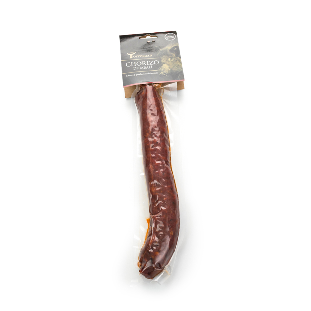 Chorizo de Jabali Torrecaza tripa el Kg.