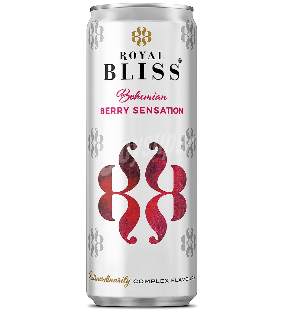 Tonica Royal Bliss Frutos Rojos lata 25 cl. 12 unid.