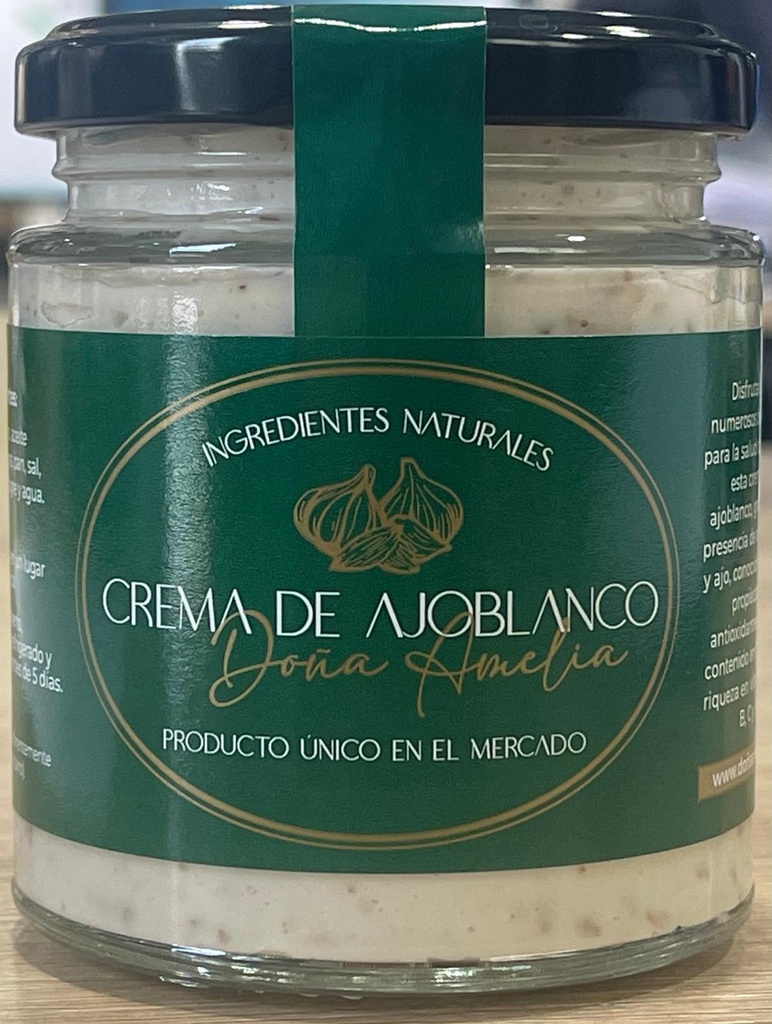 Crema Ajoblanco Doña Amelia 200 gr.