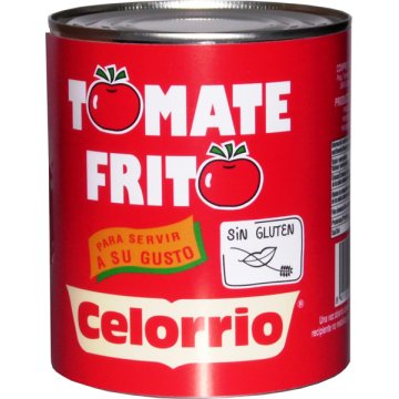 Tomate Frito sin gluten en lata de 3 kg. Celorrio