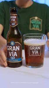 Cerveza Gran Vía Tostada 00% SIN ALCOHOL Tercios 24 u.