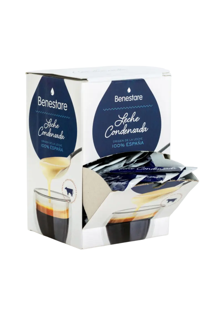 Leche Condensada Benestare monodosis 20 gr. 50 u.