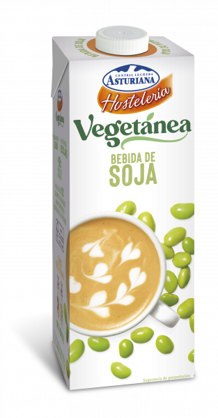 Vegetanea, Leche de Soja Asturiana 6x1L. (16248)