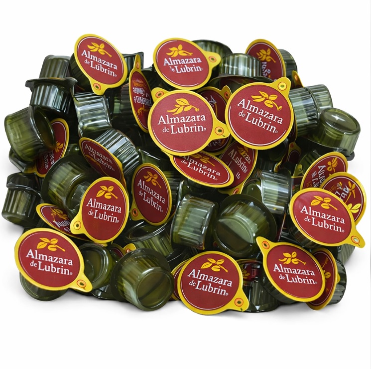 Aceite Oliva Virgen Extra La Aurora Monodosis 160 und. 18 ml.👌