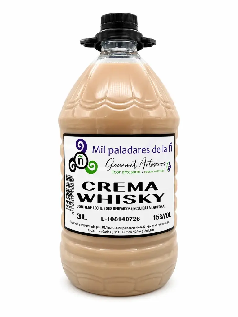 Crema de Whisky 3 L. Mil Paladares Ñ