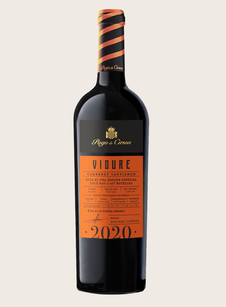 Pago de Cirsus Vidure Edicion Limitada 2020 75 cl. D.O. Navarra