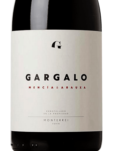 Gargalo Tinto Mencia-Arauxa 2024 13º 75 cl. D.O. Monterrei