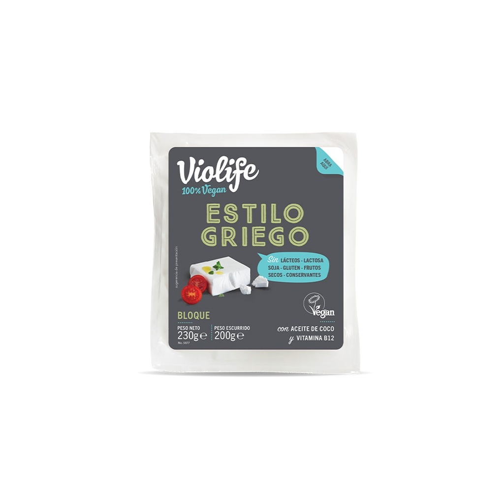 Queso Griego Violife paq. 200 gr.