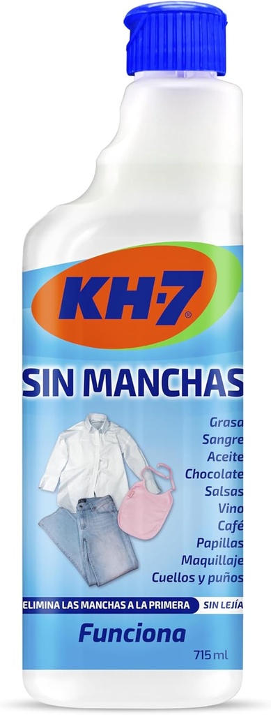 Quitamanchas KH7 Sin Manchas Azul 710 ml. recambio