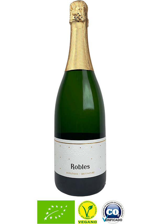 Espumuso Brut Nature Ecológico 24 m. Bodegas Robles 12º 75 cl. Montilla-Moriles