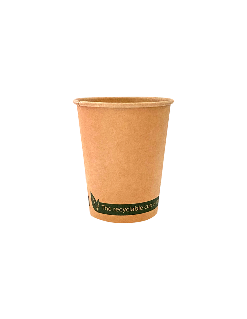 Vaso cartón 7 onzas 50u. Take Away con Tapa Asturiana