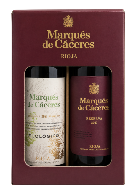 Marques de Caceres Reserva 2017+Ecologico 2021 2x75 cl. Rioja